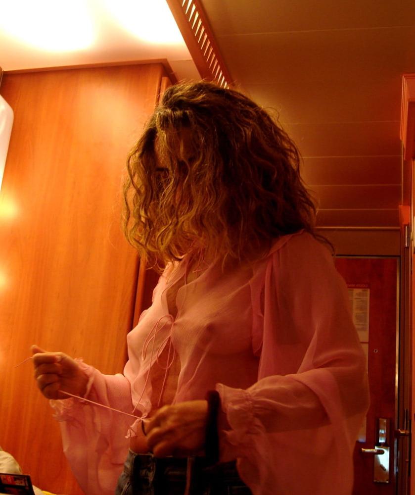 20P see through no bra - transparence 65