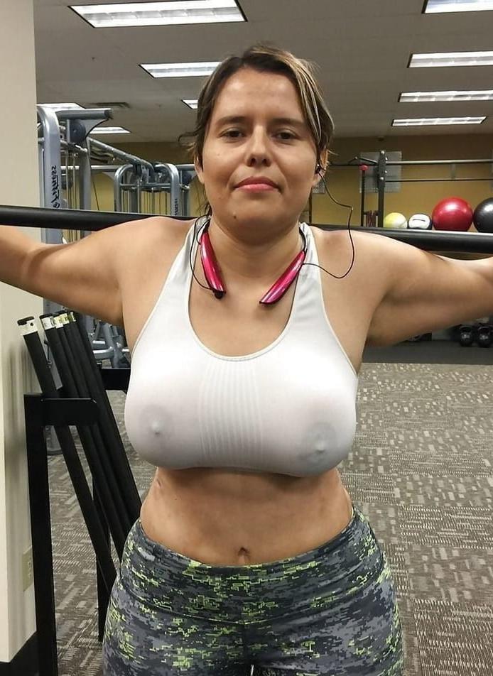 20P see through no bra - transparence 65
