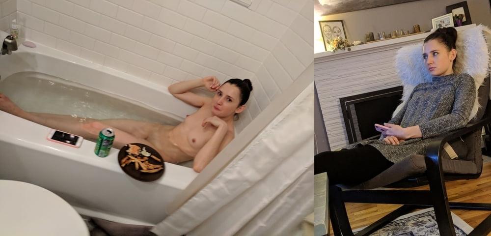 18P Before and after bath tub edition