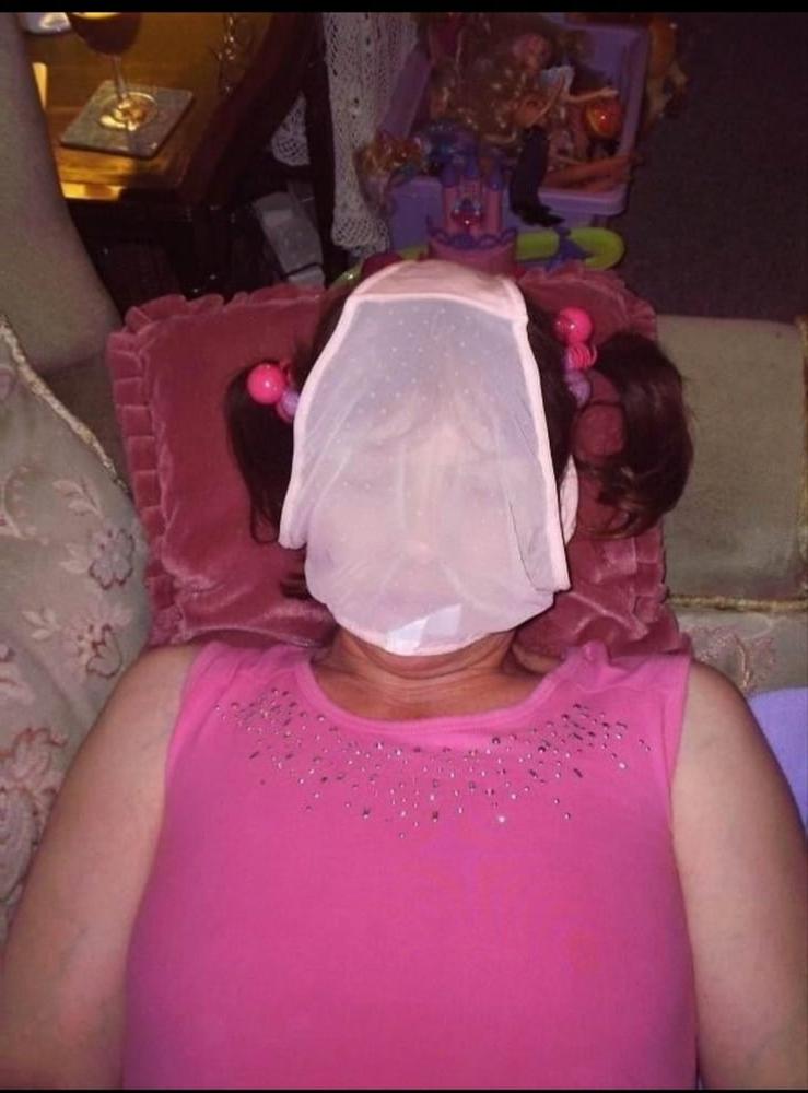 25P Girls with panties on their face, on their head (photos from