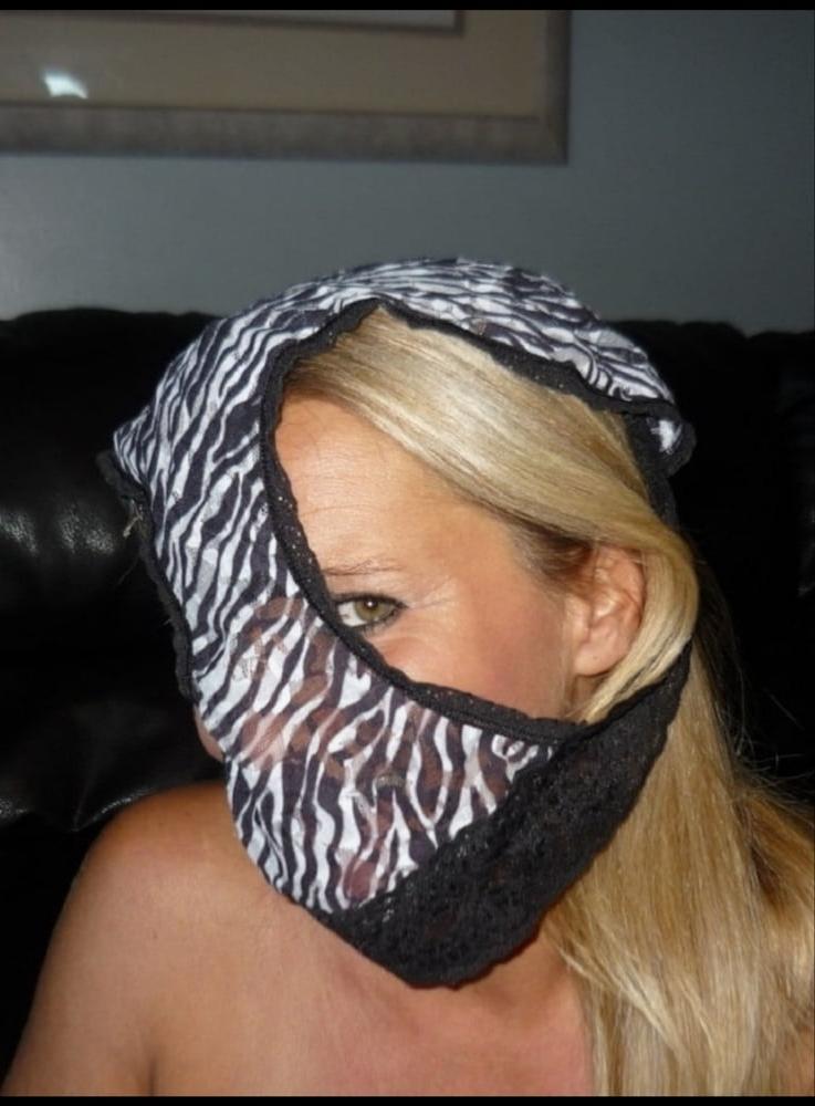 25P Girls with panties on their face, on their head (photos from