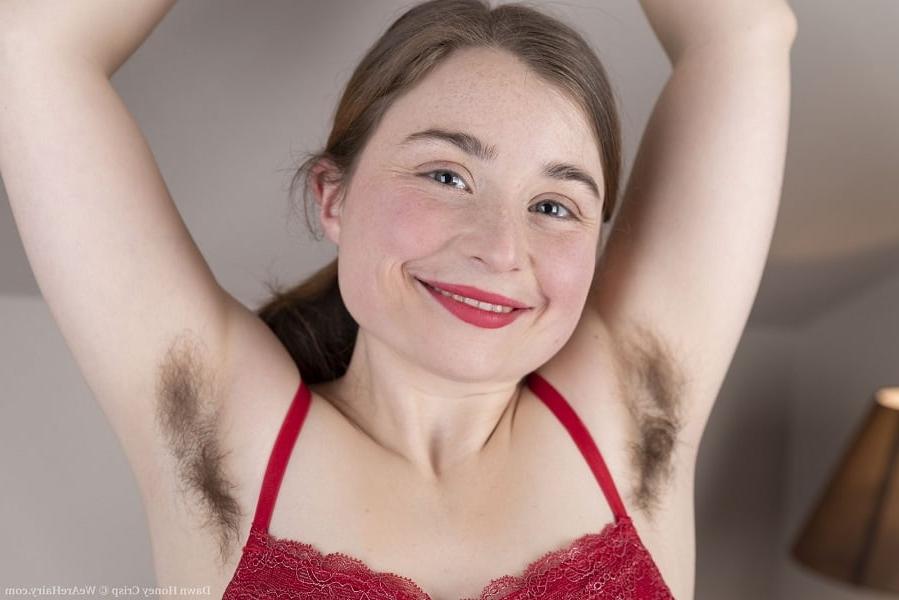 25P Hairy armpits with bra