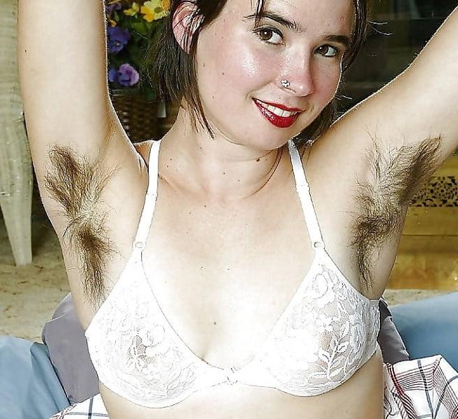 25P Hairy armpits with bra