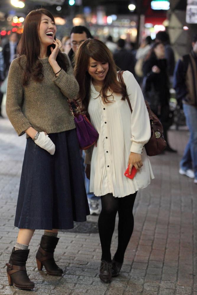 25P Street Pantyhose - Japanese Girls Part 1