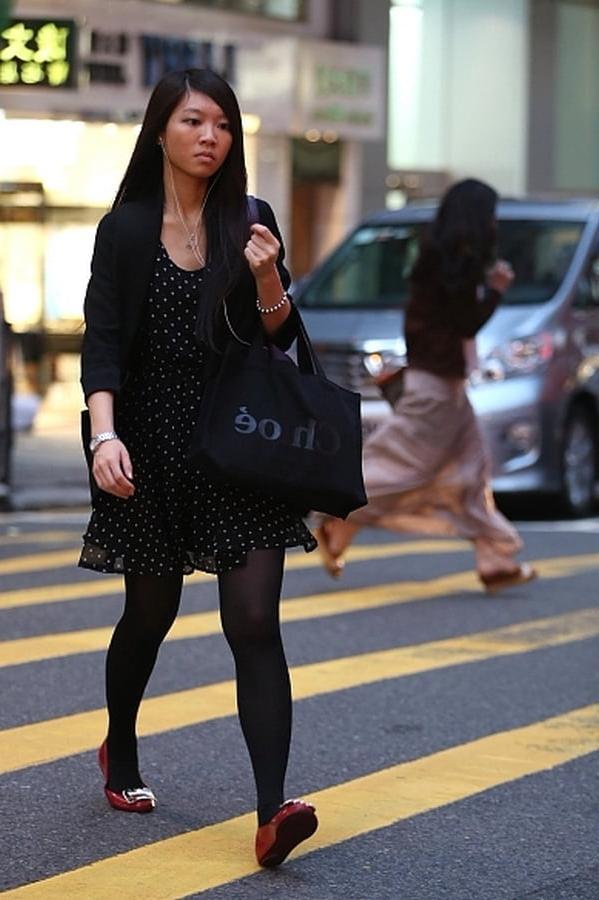 25P Street Pantyhose - Japanese Girls Part 1