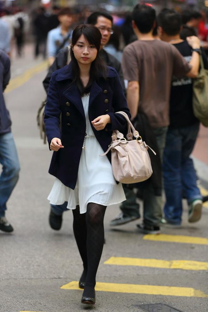 25P Street Pantyhose - Japanese Girls Part 1