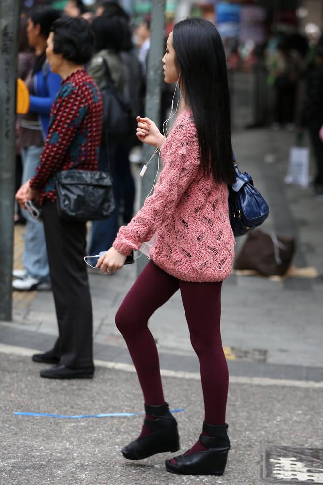 25P Street Pantyhose - Japanese Girls Part 2