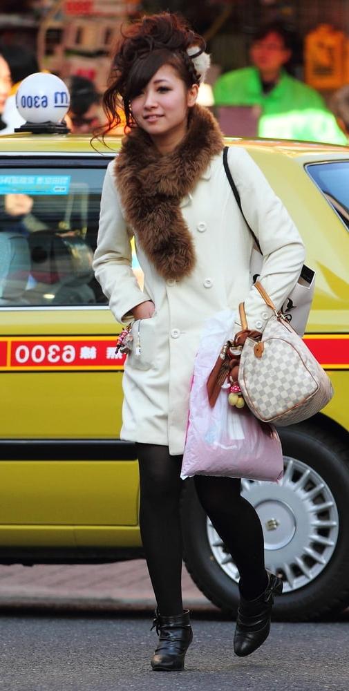 25P Street Pantyhose - Japanese Girls Part 2