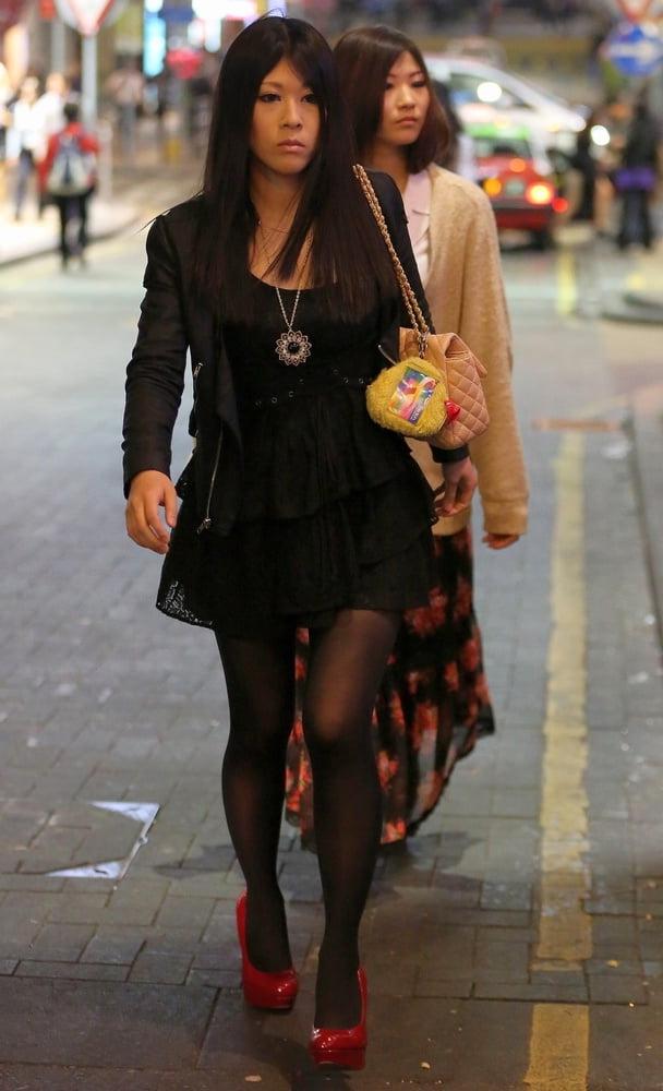25P Street Pantyhose - Japanese Girls Part 2