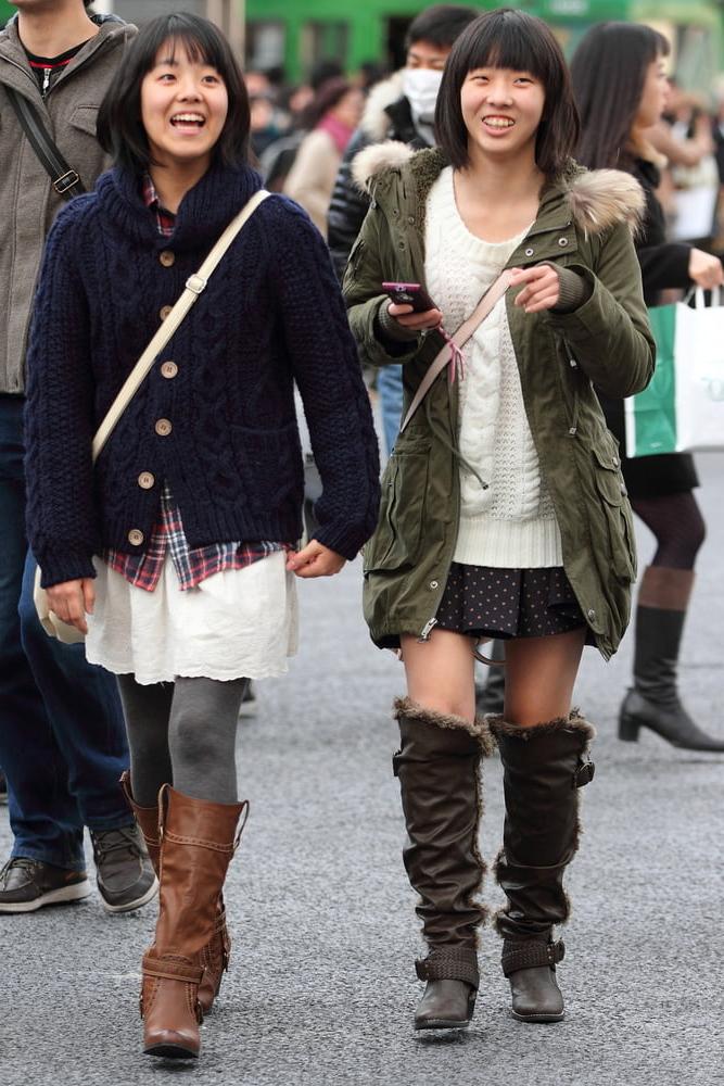 25P Street Pantyhose - Japanese Girls Part 2