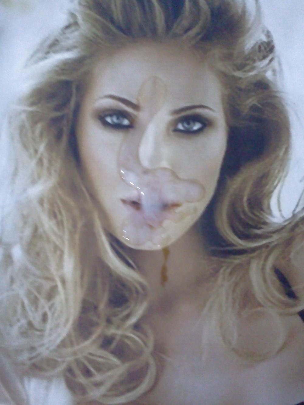 5P Cum on Ilary BLASI