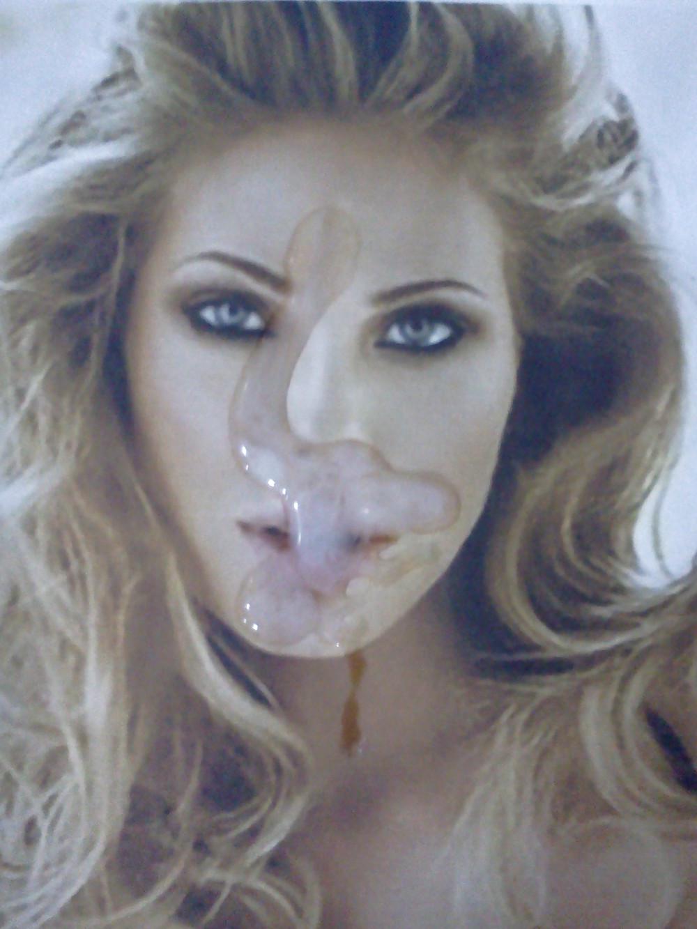 5P Cum on Ilary BLASI