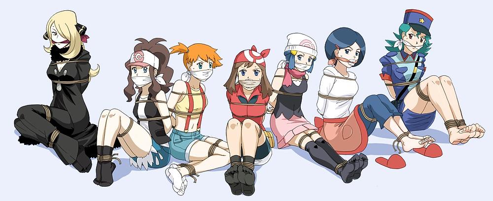 25P Pantyhose & Tights Anime-Manga-Hentai Vol 20: Pokemon 5.
