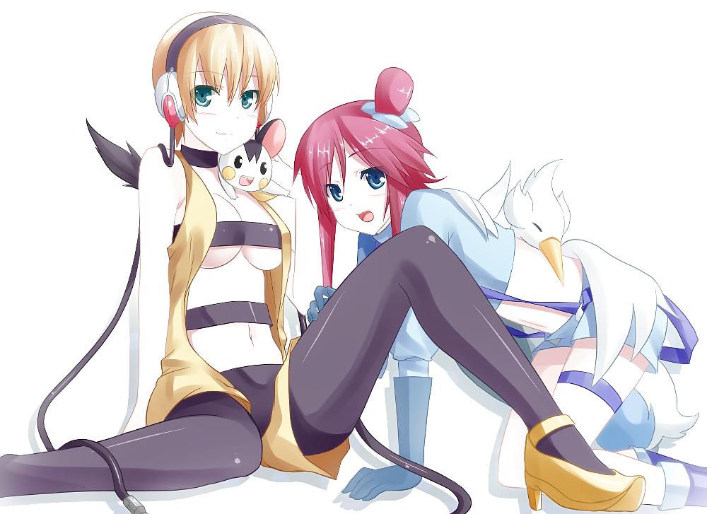 25P Pantyhose & Tights Anime-Manga-Hentai Vol 20: Pokemon 5.