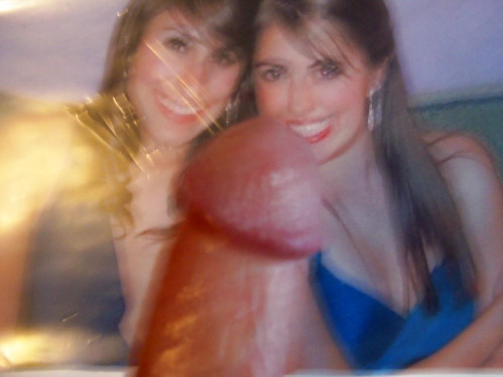 4P Cum on Meagan - again and again