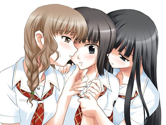 20P Pure Lesbian Anime-Manga-Hentai Volume 5.
