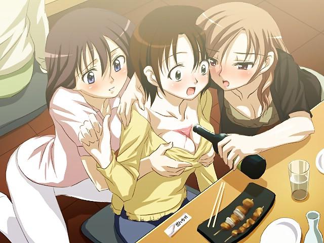 20P Pure Lesbian Anime-Manga-Hentai Volume 5.