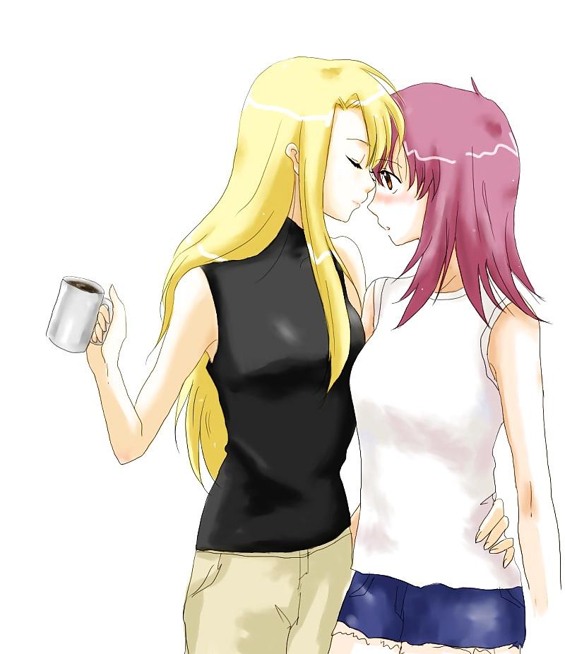 20P Pure Lesbian Anime-Manga-Hentai Volume 5.