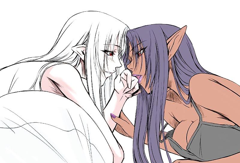 20P Pure Lesbian Anime-Manga-Hentai Volume 5.