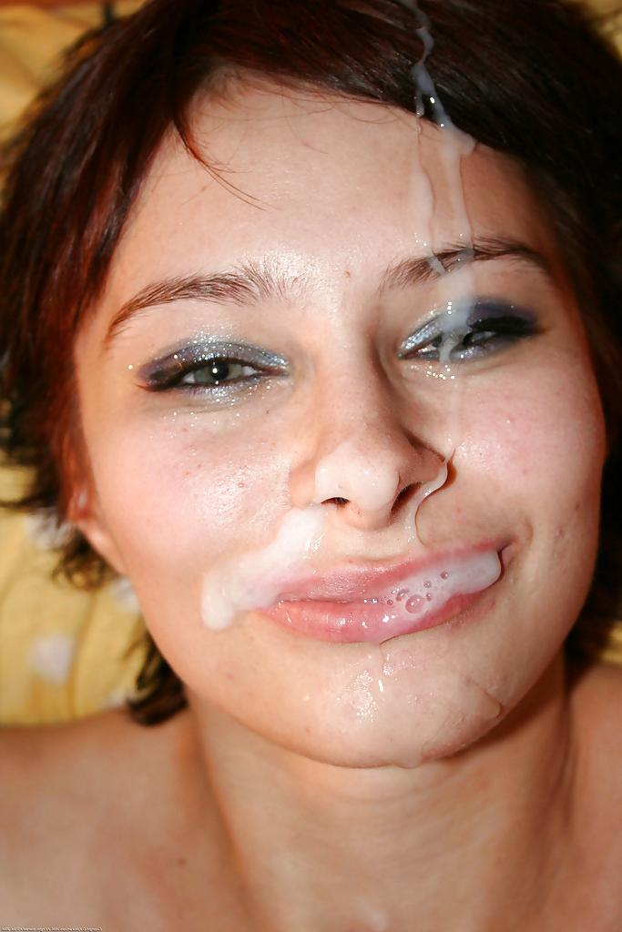 25P Cum on Face