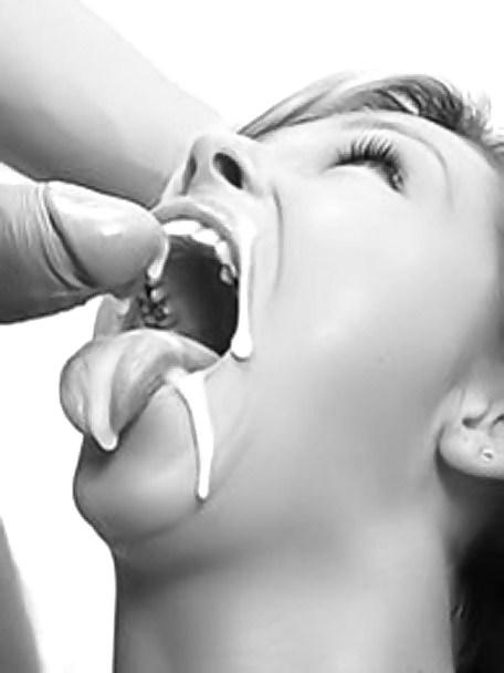 25P Black and white facial