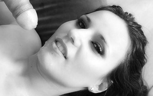 25P Black and white facial