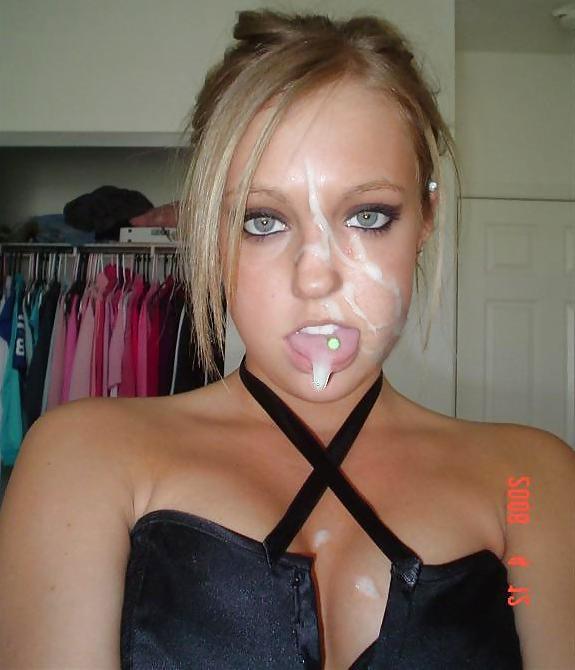 25P Cum on amateurs sluts