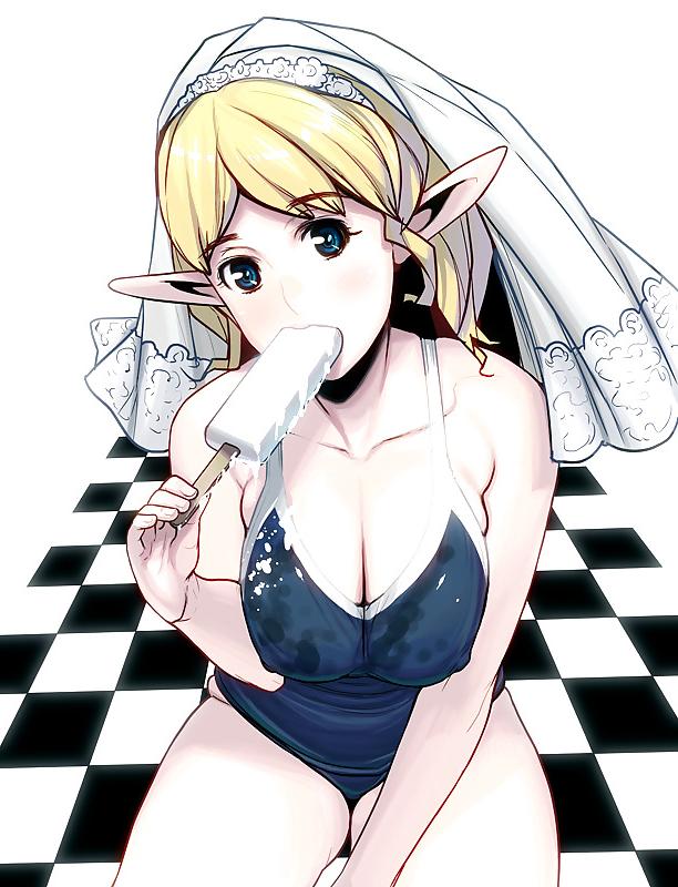 16P Various Anime-Manga-Hentai Images Vol. 3: Pointy Ears.