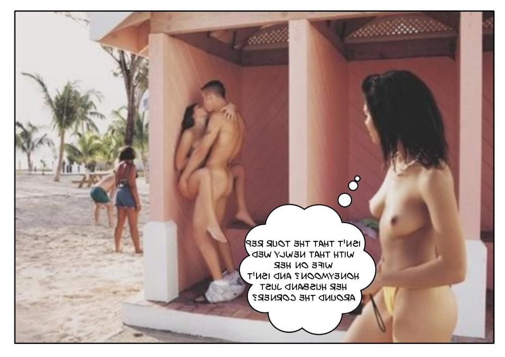 17P cheating on the beach