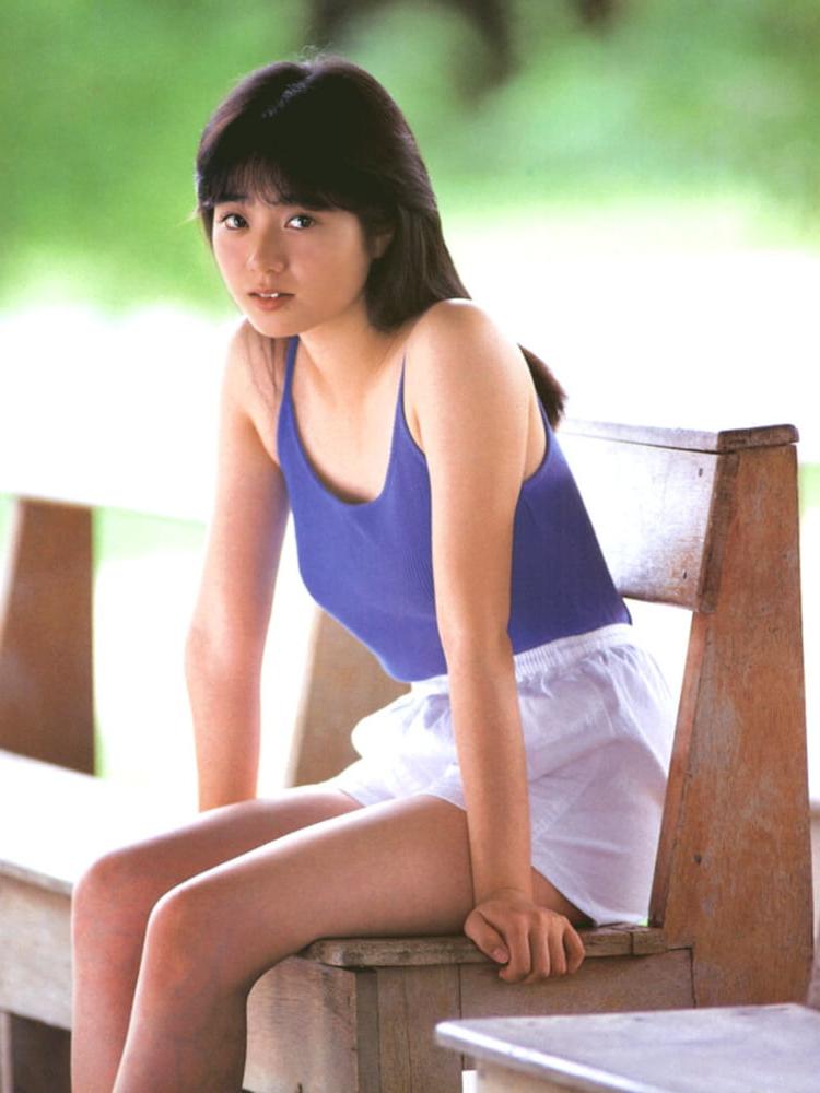 25P Mariko Yoshida, japanese idol in 80's.
