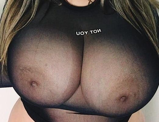 25P Nylons on Tits...