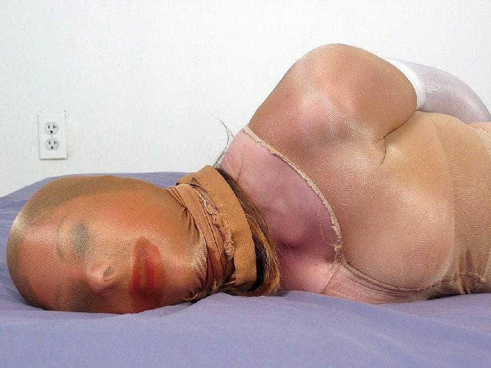 25P Nylons on Tits...
