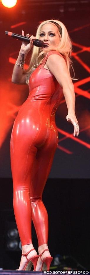 25P Sarah Harding Girls Aloud latex