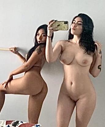 25P Curvy Sexy Tattooed Slut Shows Big Tits Spreads Ass &amp; Cunt