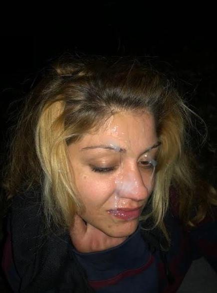 25P sticky facial cumsluts