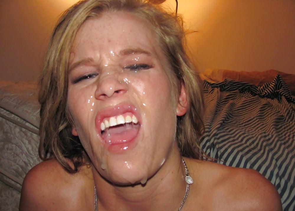 25P sticky facial cumsluts