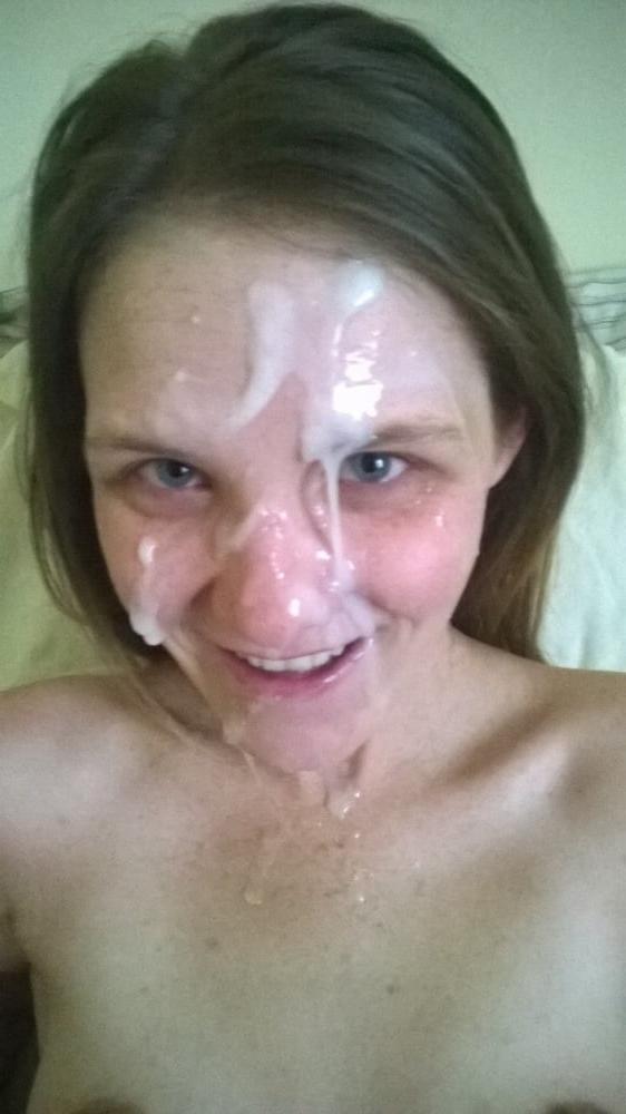 25P sticky facial cumsluts