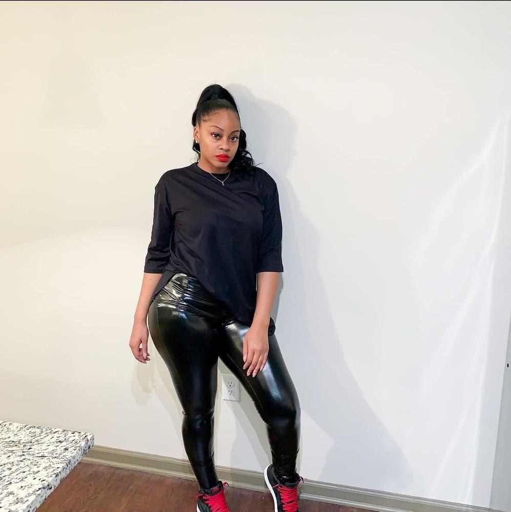 25P Leather legging girls