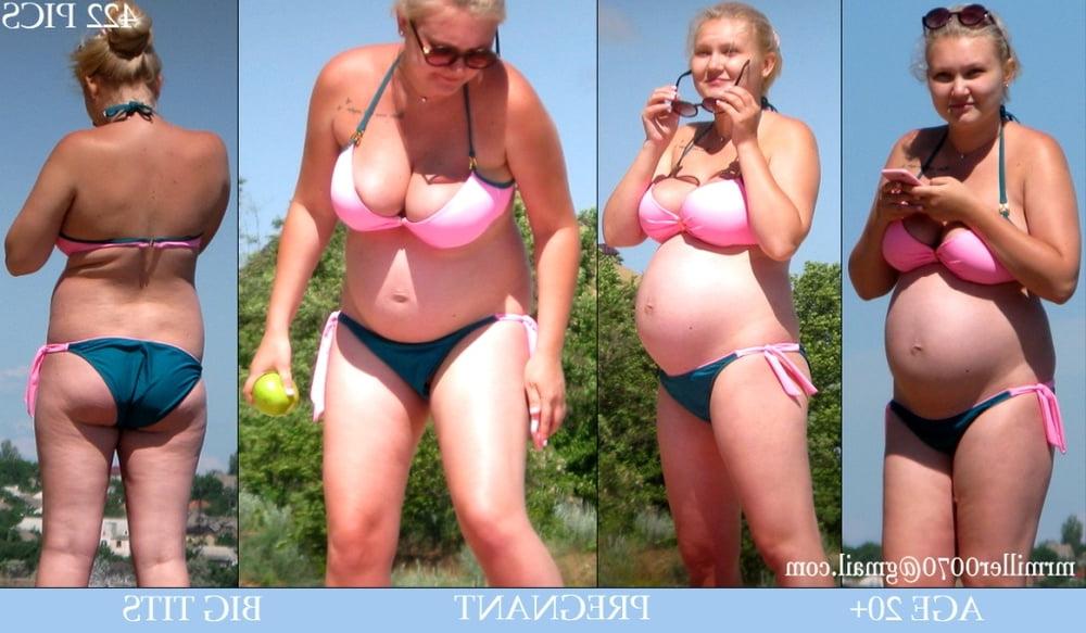 22P THICK BLONDES BIKINI