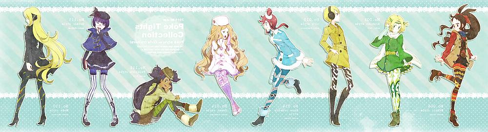 25P Pantyhose & Tights Anime-Manga-Hentai Vol 17: Pokemon 2.