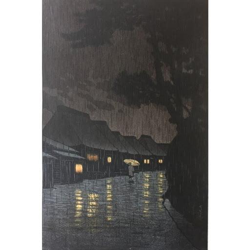 25P Japanese woodprint author Kawase Hasui 1883 1957
