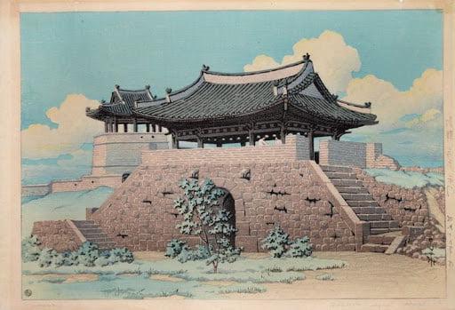 25P Japanese woodprint author Kawase Hasui 1883 1957