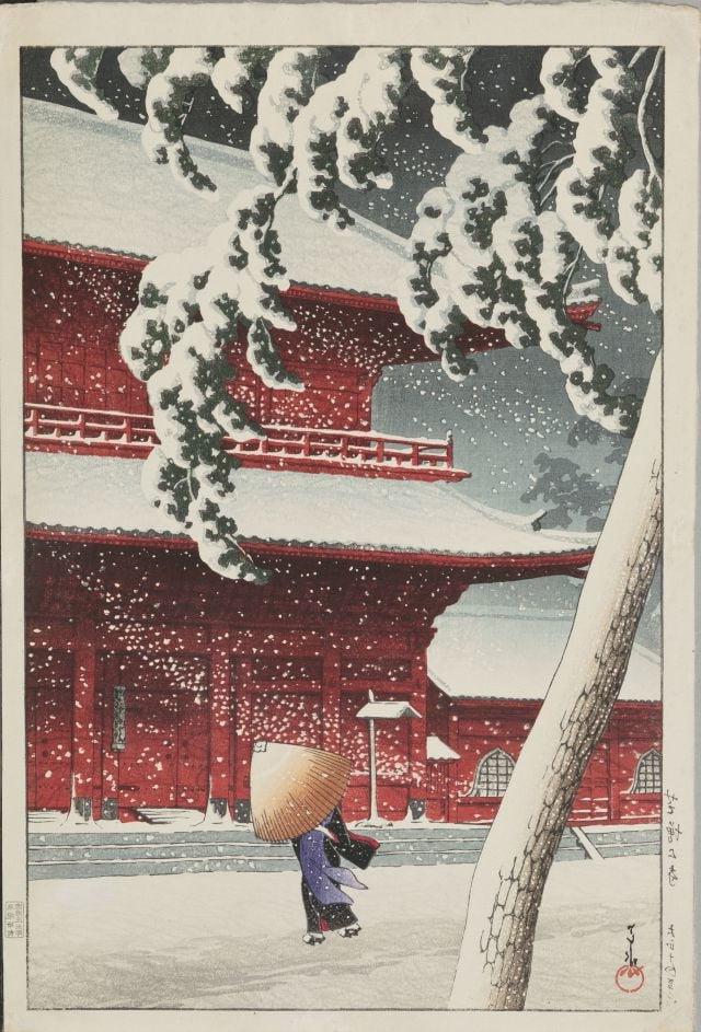 25P Japanese woodprint author Kawase Hasui 1883 1957