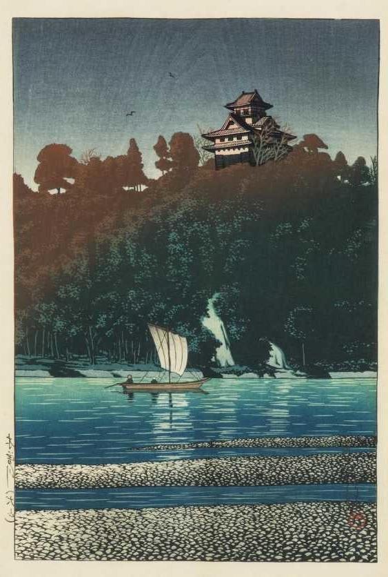 25P Japanese woodprint author Kawase Hasui 1883 1957
