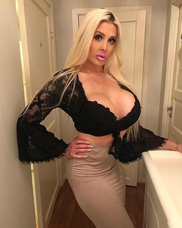 25P Amazing Bimbos - Horny Plastic &amp; Fake Tits Sluts 67