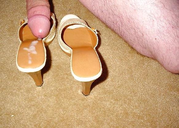 10P Cum on Shoes Schuhe vollgespritzt