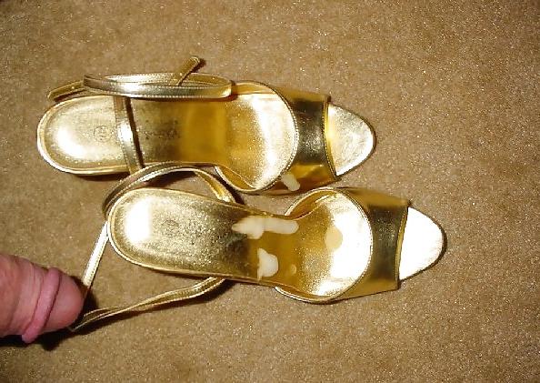 10P Cum on Shoes Schuhe vollgespritzt