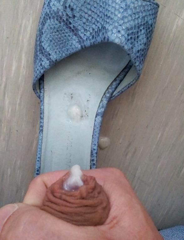 10P Cum on Shoes Schuhe vollgespritzt