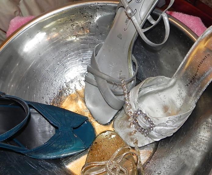 10P Cum on Shoes Schuhe vollgespritzt