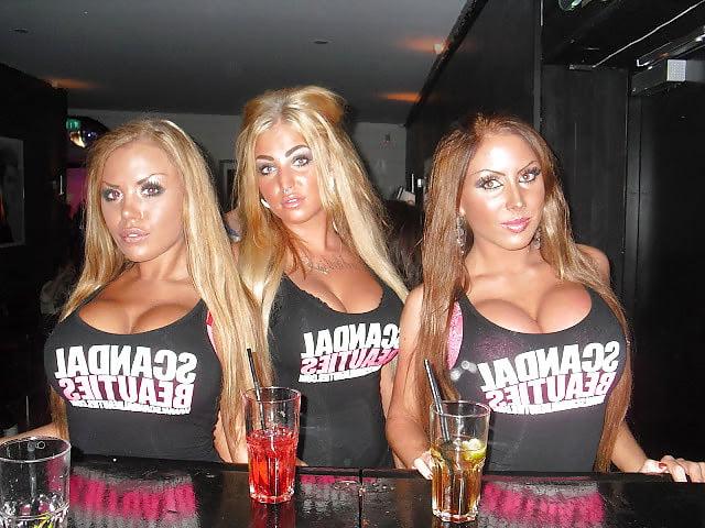 25P Amazing Bimbos - Horny Plastic &amp; Fake Tits Sluts 63